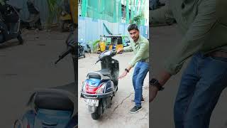 2 in 1 Hybrid Electric Scooter Petrol  Electric Scooter Telugu EV Kurradu [upl. by Jamesy]