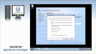 Getting Started with Exclaimer Signature Manager [upl. by Ahsinahs]