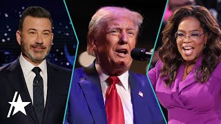 Donald Trump Blasts Jimmy Kimmel Jimmy Fallon amp Oprah At Rally [upl. by Brinkema]