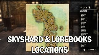 ESO All Skyshards amp Lorebooks locations  The Elder Scrolls Online Gameplay [upl. by Milzie]