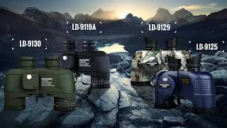 10x50 Marine Binoculars with Compass for Adults  Waterproof [upl. by Ayoras]