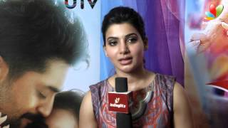 I love to do glamour roles  Samantha  Interview  Anjaan Surya [upl. by Braynard]