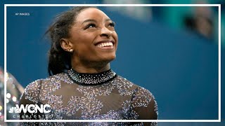 All eyes on Simone Biles in Olympics womens gymnastics team final [upl. by Damon973]