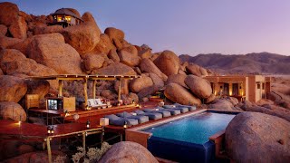 Zannier Hotels Sonop  INSANE luxury lodge in Namibias desert full tour [upl. by Roberson]