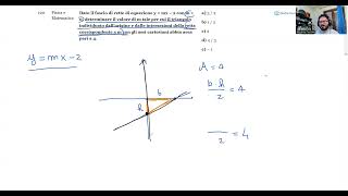 📐 Luglio 2024  Fisica e matematica n° 120  Dato il fascio di rette di equazione y  mx – 2 con m … [upl. by Malory]