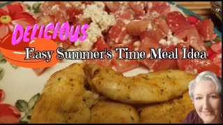 Easy Keto Summer Time Meal Idea [upl. by Saitam]