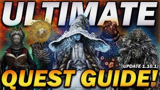 quotHow To Complete ALL QUESTS in Elden Ringquot  Ultimate Questline Guide update 1101 [upl. by Sarad]