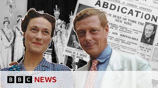 Royal crisis The shocking moment King Edward VIII announced his abdication to the nation  BBC News [upl. by Caesaria6]