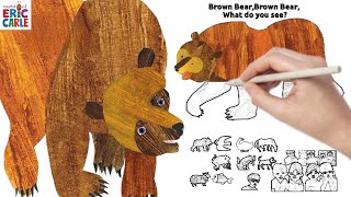 Brown Bear Brown Bear What do you see By Eric Carle  Storytime for babies Toddlersamp kids [upl. by Ycal63]