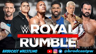 2024 Mens Royal Rumble Predictions [upl. by Clarabelle]