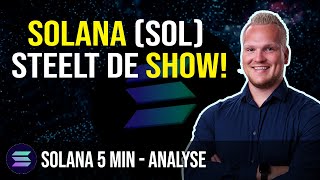 SOL SOLANA de uitblinker in de Crypto Space  Marktanalyse in 5 minuten [upl. by Tseng]