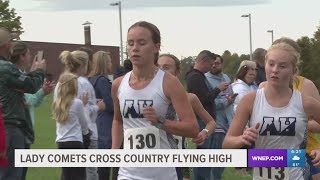 Abington Heights Girls Cross Country Team Off And Running For Gold [upl. by Atlante]