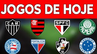 JOGOS DE HOJE  BRASILEIRÃO 2024  JOGOS CAMPEONATO BRASILEIRO 02062024 [upl. by Ronnholm]