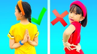 TIKTOK BODY TRICKS  KAYCEE amp RACHEL in WONDERLAND FAMILY [upl. by Erasaec]