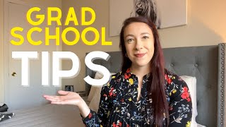 TIPS FOR GRAD SCHOOL  WHAT YOU REALLY NEED TO KNOW  Rachel Feragne [upl. by Nuajed]