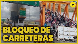 No hay pase vehicular en 35 puntos a nivel nacional por manifestaciones [upl. by Maier294]