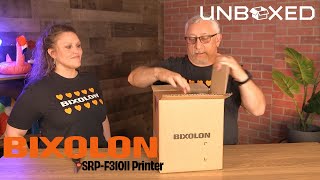 Unboxed with the BIXOLON SRPF310II Printer [upl. by Menell728]