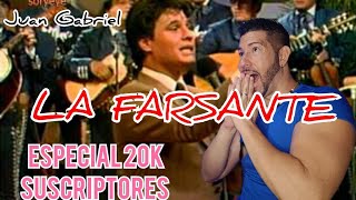 JUAN GABRIEL LA FARSANTE reaccionanálisis esa potencia de voz NO ES NORMAL 🤯  especial 20k💫 [upl. by Liana524]