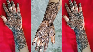 Latest simple Mehandi design for hands  Easy Mehndi design  New stylish Mehedi dejain  mehidy [upl. by Kciderf]