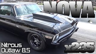 Black Chevy Nova 85 Limited Tire Outlaw [upl. by Joshia]