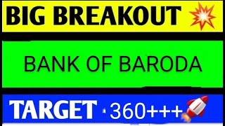 BANK OF BARODA SHARE LATEST NEWSBANK OF BARODA SHARE ANALYSISBANK OF BARODA SHARE result [upl. by Lebama]