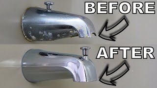 Replacing a Tub Faucet Bathtub Spout Replacement [upl. by Claresta772]