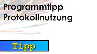 HomeMatic  Programmtipp  Protokoll nutzen [upl. by Akeret]