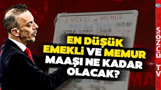 İşte Kalem Kalem Yeni Zam Tablosu SSK ve BağKur En Düşük Emekli Maaşı Ne Kadar Olacak [upl. by Sahcnip]