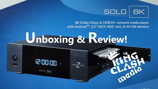 Dune Hd Solo 8K Review [upl. by Arbmik762]