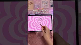 how I customize my Samsung tablet 💗 aesthetic homescreen lockscreen  galaxy tab S9  android tips [upl. by Alimak]