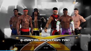 Elimination Tag Sharpe Ridley amp Perez Vs Jackson Pierce amp GatesGoldmine [upl. by Wang]