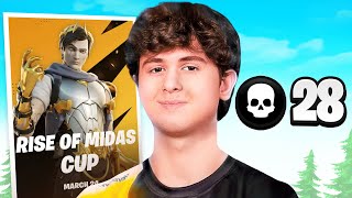 Bugha 28 KILLS Rise of Midas Cup 🏆 [upl. by Chamberlain]