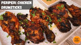 Peri Peri Chicken Drumsticks Recipe  chicken drumsticks in air fryer [upl. by Melania]