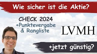 LVMH Aktienanalyse 2024 Wie sicher ist die Aktie günstig bewertet [upl. by Kirstyn]