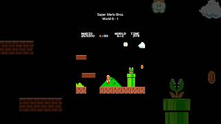 Super Mario Bros World 61 retrogaming nes mario nintendo supermariobros retro mariobros [upl. by Olenolin]