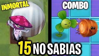 15 COSAS INCREIBLES que DEBES DE SABER en Plantas Vs Zombies 2 [upl. by Akemal975]