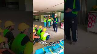 safety meeting explainedyoutubeshorts construction viral malayalampindwale [upl. by Terbecki]