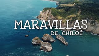 Isla de Chiloé🇨🇱 Atracciones Vista Aérea  4K [upl. by Anitnatsnoc]