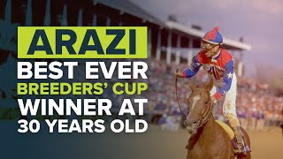 ARAZI A BREEDERS CUP CHAMPION AT 30 [upl. by Irrac]