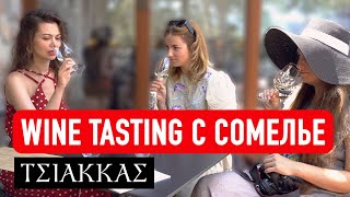 Про вино 2  Как Разбираться в Вине Wine Tasting c Сомелье на Винодельне  TSIAKKAS WINARY [upl. by Trinity]