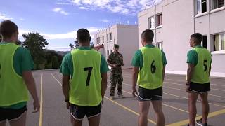 Tests sportifs recrutement Légion étrangère Luc léger  Shuttle run [upl. by Kirat]