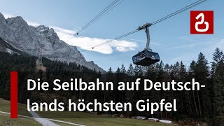 Seilbahn Eibsee  Zugspitze  Rekordseilbahn auf Deutschlands höchsten Gipfel  Doku 4K [upl. by Mehalick]