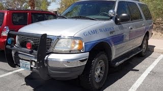 Fish amp Game Warden  US Park Rangers at Lake Mead National Recreation Area NV  72011 [upl. by Jabin]