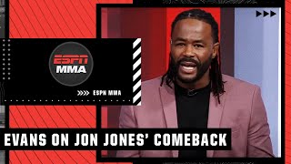 Rashad Evans advice for Jon Jones UFC comeback  ESPN MMA [upl. by Lobel]