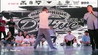 Dandy vs 小馬  Popping Semi Final Battle  D Five Vol 1  2017 [upl. by Eldnek]