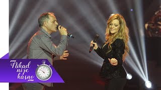 Sasa Trajkovic i Jelena  Jabuke i vino  live  Nikad nije kasno  EM 25  02042018 [upl. by Remde]