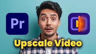 How to Upscale Video in 2024 Premiere Pro VS HitPaw Video Enhancer [upl. by Patience798]