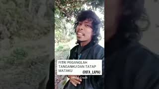 fitri peganglah tanganku 🤣 viralvideo memengeselintapibikintawa funny shortsvideo shorts funy [upl. by Leviram]