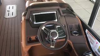 2019 Premier 270 Intrigue TriToon Pontoon w 350 hp  Walk Through Boat Review [upl. by Kellene149]