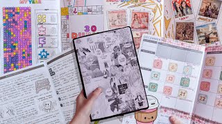 Passion Planner Flip Through LoFi Beats no talking cute amp efficient [upl. by Ernst125]